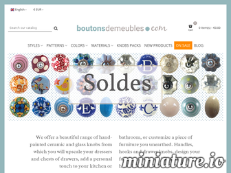 boutonsdemeubles.com website preview