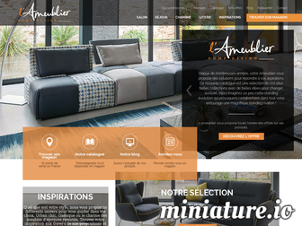 ameublier.com website preview