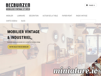 becbunzenboutique.com website preview