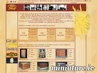 styleantique.com website preview