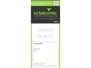 lebalconier.com website preview
