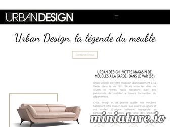 urbandesign-lagarde.fr website preview