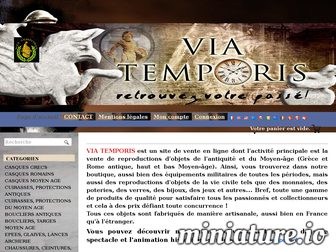 viatemporis.net website preview