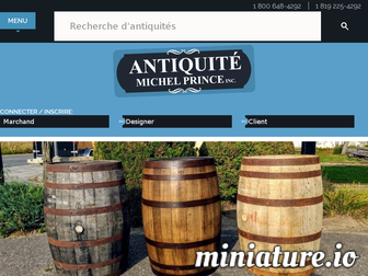 michelprince.ca website preview