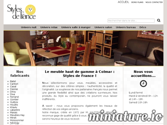 stylesdefrance.com website preview