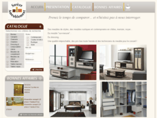 soreze-meubles.com website preview