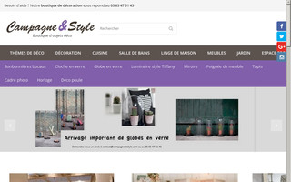 campagneetstyle.com website preview