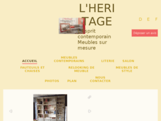 lheritage-loiret.fr website preview