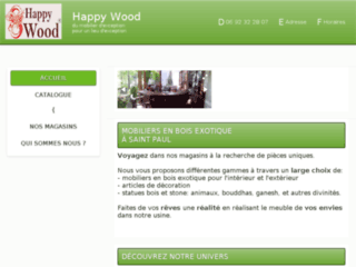 happywood.fr website preview