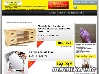meubles-massifaffaires.com website preview