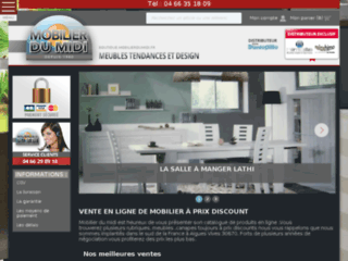 boutique.mobilierdumidi.fr website preview