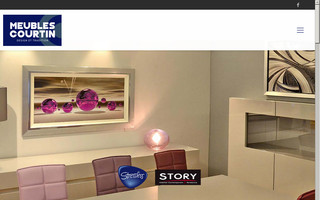 meubles-courtin.fr website preview