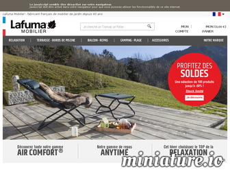 lafuma-mobilier.fr website preview