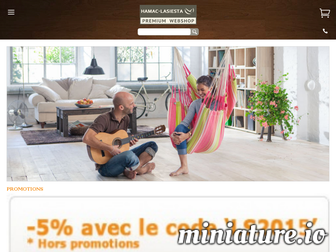 hamac-lasiesta.com website preview
