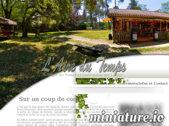 moliets-lairedutemps.com website preview