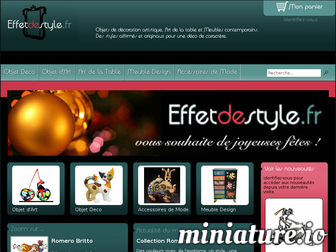 effetdestyle.fr website preview