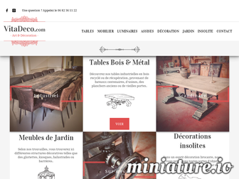 vitadeco.com website preview