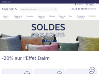 madura.fr website preview