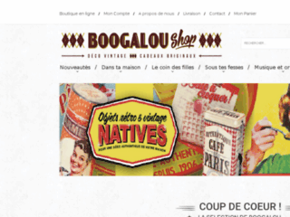 boogaloushop.fr website preview