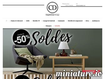 coupdecoeur-design.fr website preview