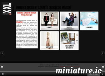 meubles-xxl-besancon.com website preview