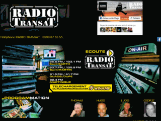 radiotransat.com website preview