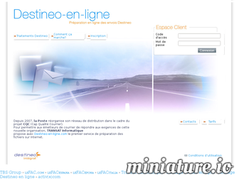 destineo-en-ligne.com website preview