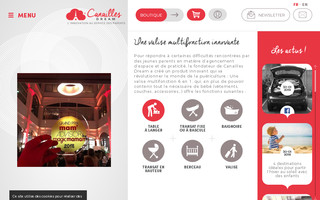 canaillesdream.com website preview