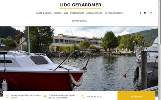 restaurant-lido-gerardmer.fr website preview