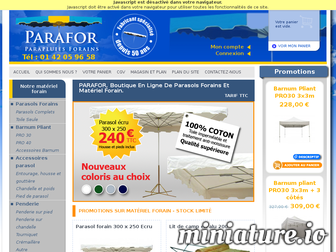 parafor.com website preview