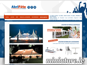 abrifete75.com website preview