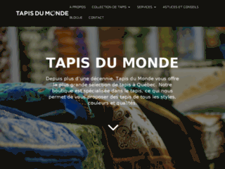 tapisdumonde.ca website preview