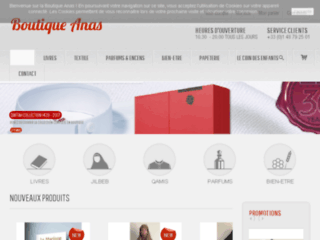 boutique-anas.com website preview