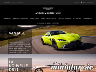 lyon.astonmartindealers.com website preview