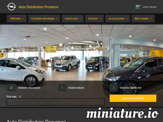 opel-marseille.groupe-maurin.com website preview