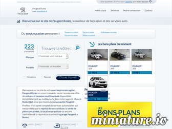 peugeot-rodez.maurelauto.fr website preview