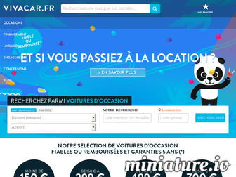vivacar.fr website preview