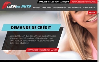 roidelauto.ca website preview