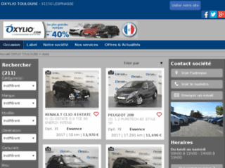 oxyliotoulouse.com website preview