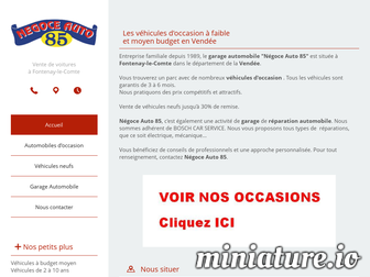 auto-85.fr website preview