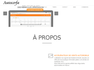 autocerfa.com website preview