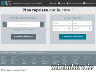 reprise.elite-auto.fr website preview