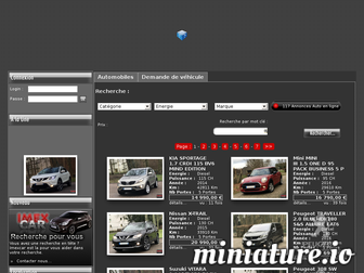 imexcar.fr website preview