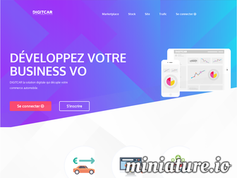 digitcar.fr website preview