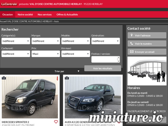 valdoisecentreautomobile.com website preview