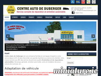 centreautoduberger.com website preview