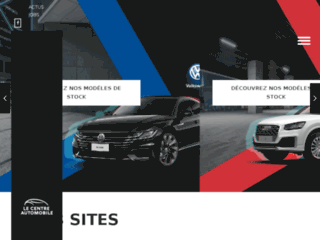 lecentreautomobile.be website preview