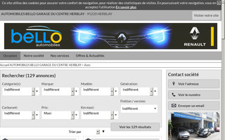 garageducentre-herblayoccasion.com website preview