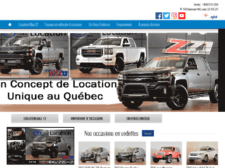 centreautomobilesduquebec.com website preview