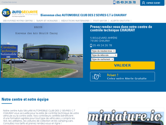 controle-technique-chauray.autosecurite.com website preview